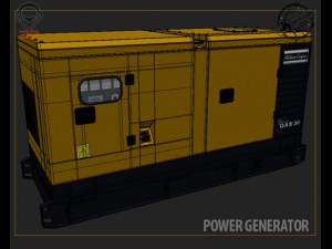 power generator 3D Model
