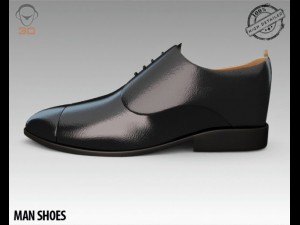 man shoe Modelo 3D