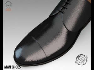 man shoe Modelo 3D