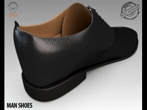 man shoe Modelo 3D
