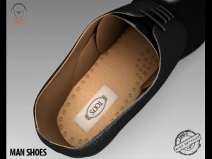 man shoe Modelo 3D