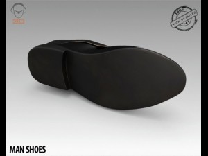 man shoe Modelo 3D