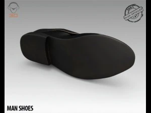man shoe 3D Model