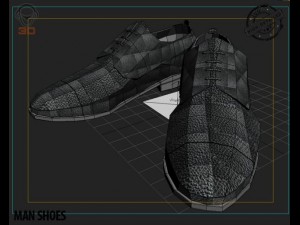 man shoe Modelo 3D