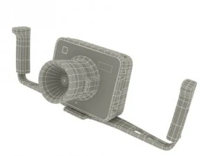 macchina fotografica BlackMagic Modello 3D