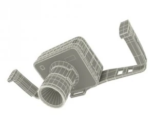 macchina fotografica BlackMagic Modello 3D