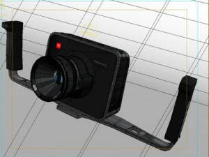 macchina fotografica BlackMagic Modello 3D