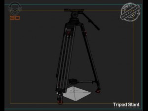 tripod Model 3D
