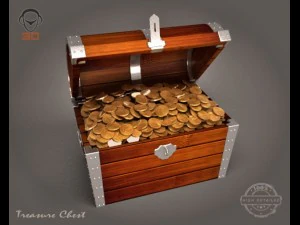 treasure chest 3D Model