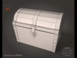 treasure chest 3D Model