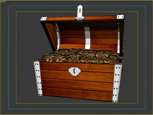 treasure chest 3D Model