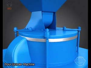 flour grinder machine 3D Model