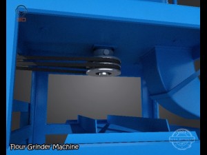 flour grinder machine 3D Model