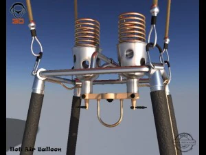 hot air balloon 3D Model