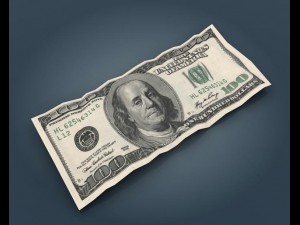us dollar bill collection Modèle 3D