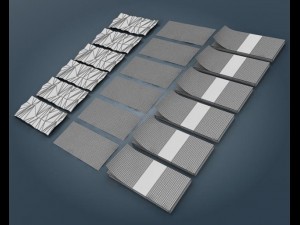 us dollar bill collection Modèle 3D