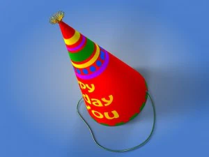 birthday hat 3D Model