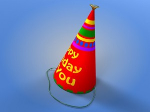 birthday hat 3D मॉडल