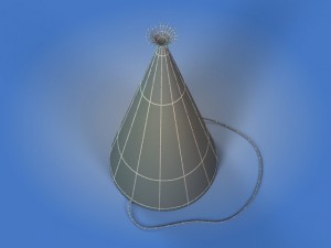 birthday hat 3D मॉडल
