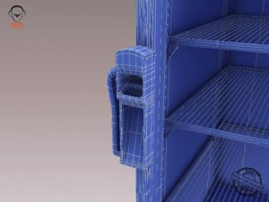 cocacola refrigerator 3D Модель