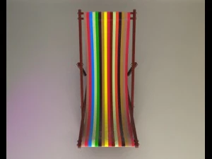 beach chair 3D Model