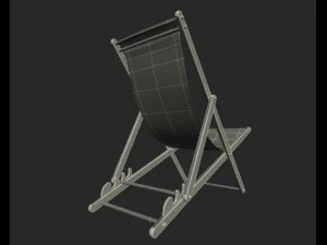 beach chair 3D Model