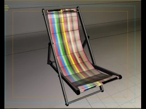 beach chair 3D Model