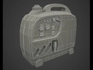 portable power generator 3D Model