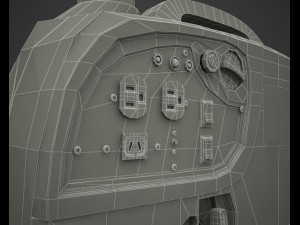 portable power generator 3D 모델