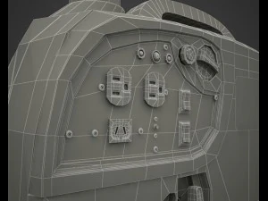 portable power generator 3D Model