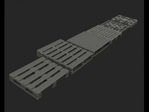 pallets collections 3D Model