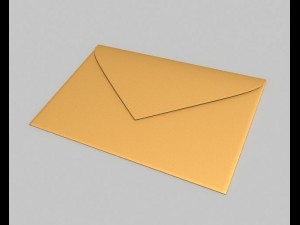 envelopes 3D 모델