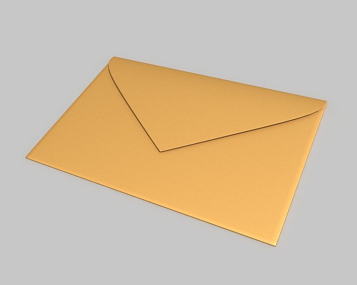 Макс конверт. Envelope 3d.