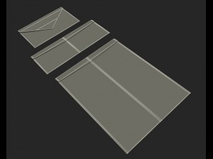 envelopes 3D 모델