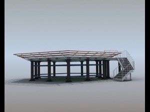 helipad 3D Model