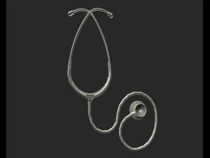 stethoscope 3D Model
