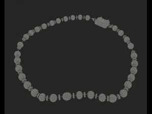 pearl necklace 3D Model