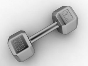 dumbbells 3D Model