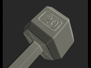 dumbbells 3D Model