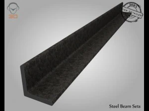steel beam sets 3D Model