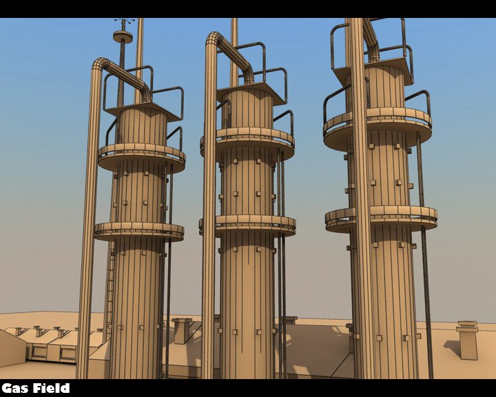 Gas field