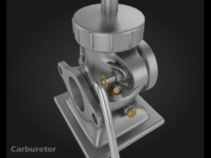 carburetor Model 3D