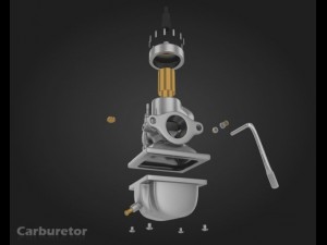 carburetor Model 3D