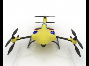 ambulance drone 3D-Modell