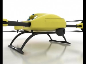 ambulance drone 3D-Modell