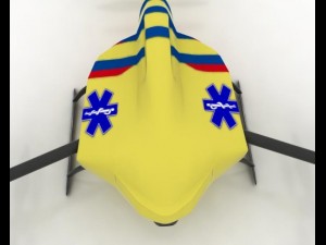ambulance drone 3D-Modell