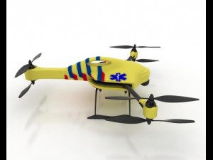 ambulance drone 3D-Modell
