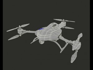 ambulance drone 3D-Modell