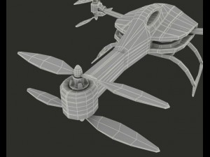 ambulance drone 3D-Modell