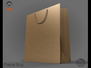 paper bag 3D Модель